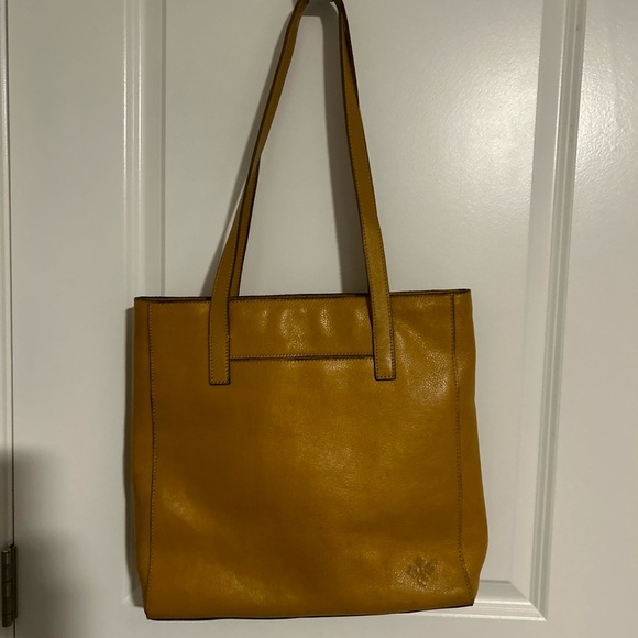 Patricia Nash Handbags - Patricia Nash Viana Tote Leather Brights Mustard Yellow